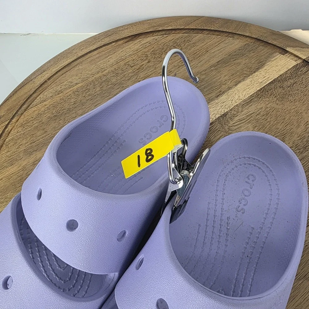 Unisex Sandals Crocs Classic Sandal 2.0 W9 M7 Lavender Purple Slide 2 Strap